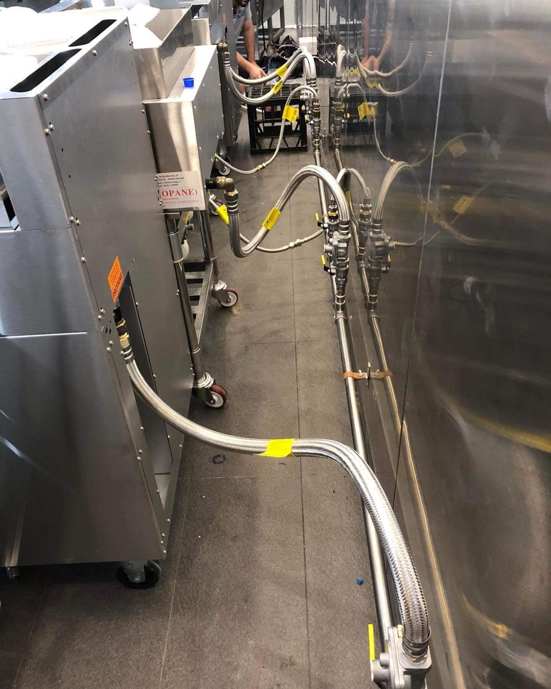 Stainless gas lines