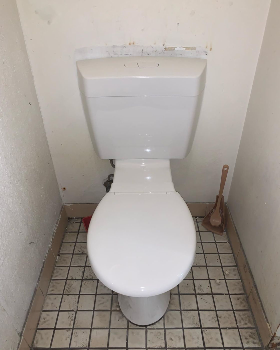 Toilet replacement after
